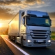 Cornerstone Logistics - Truck on asphalt delivering shipment